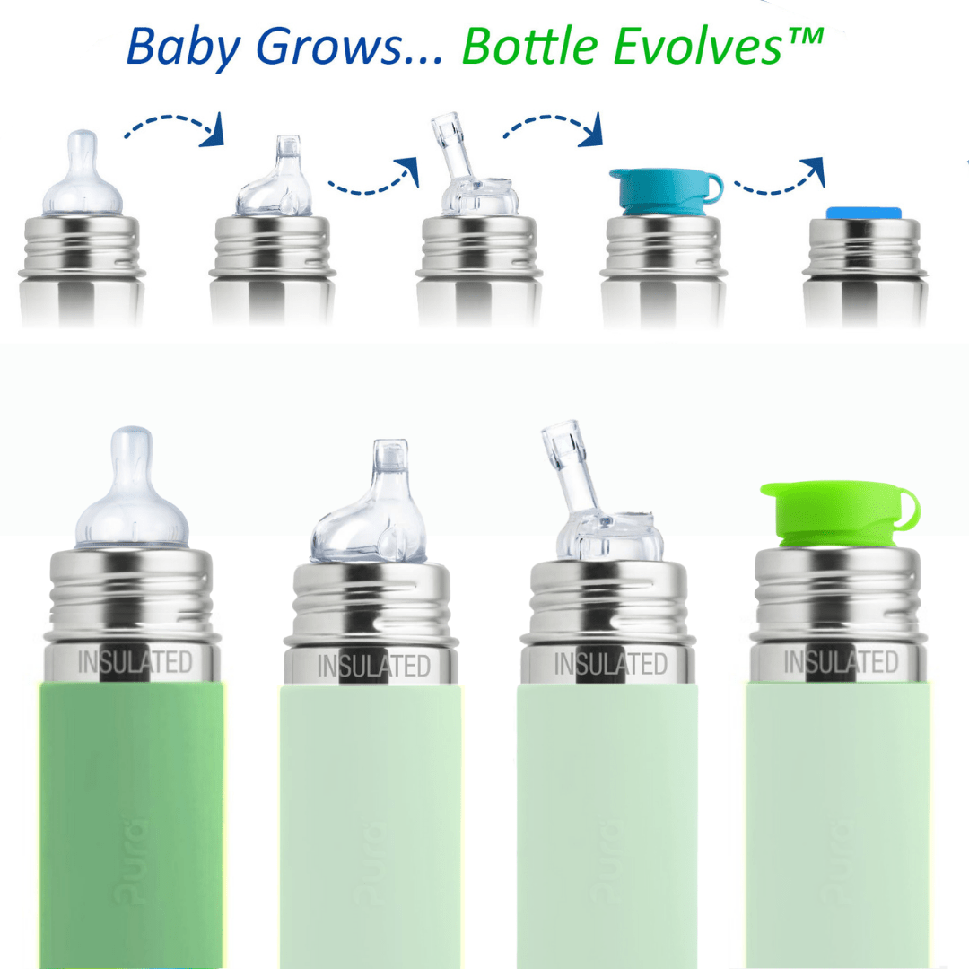 Pura flasker i rustfritt stål | Lev Logisk