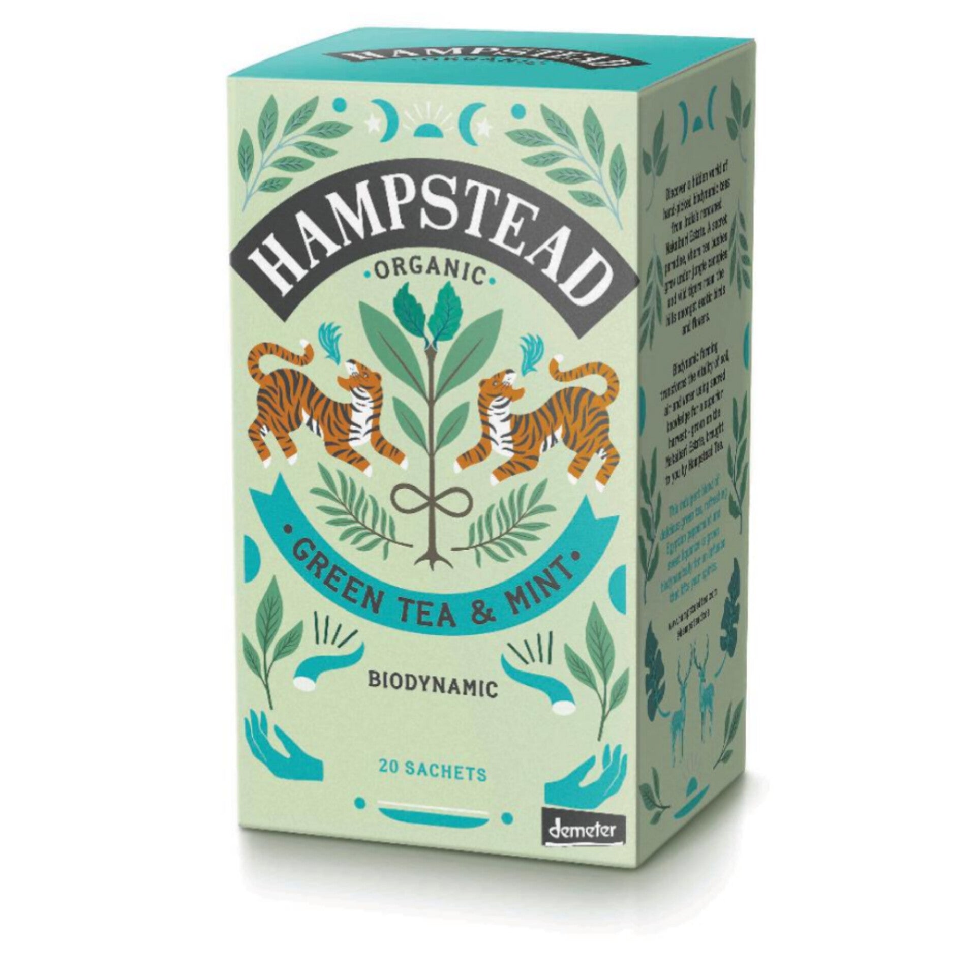 Green tea & mint økologisk te Hampstead