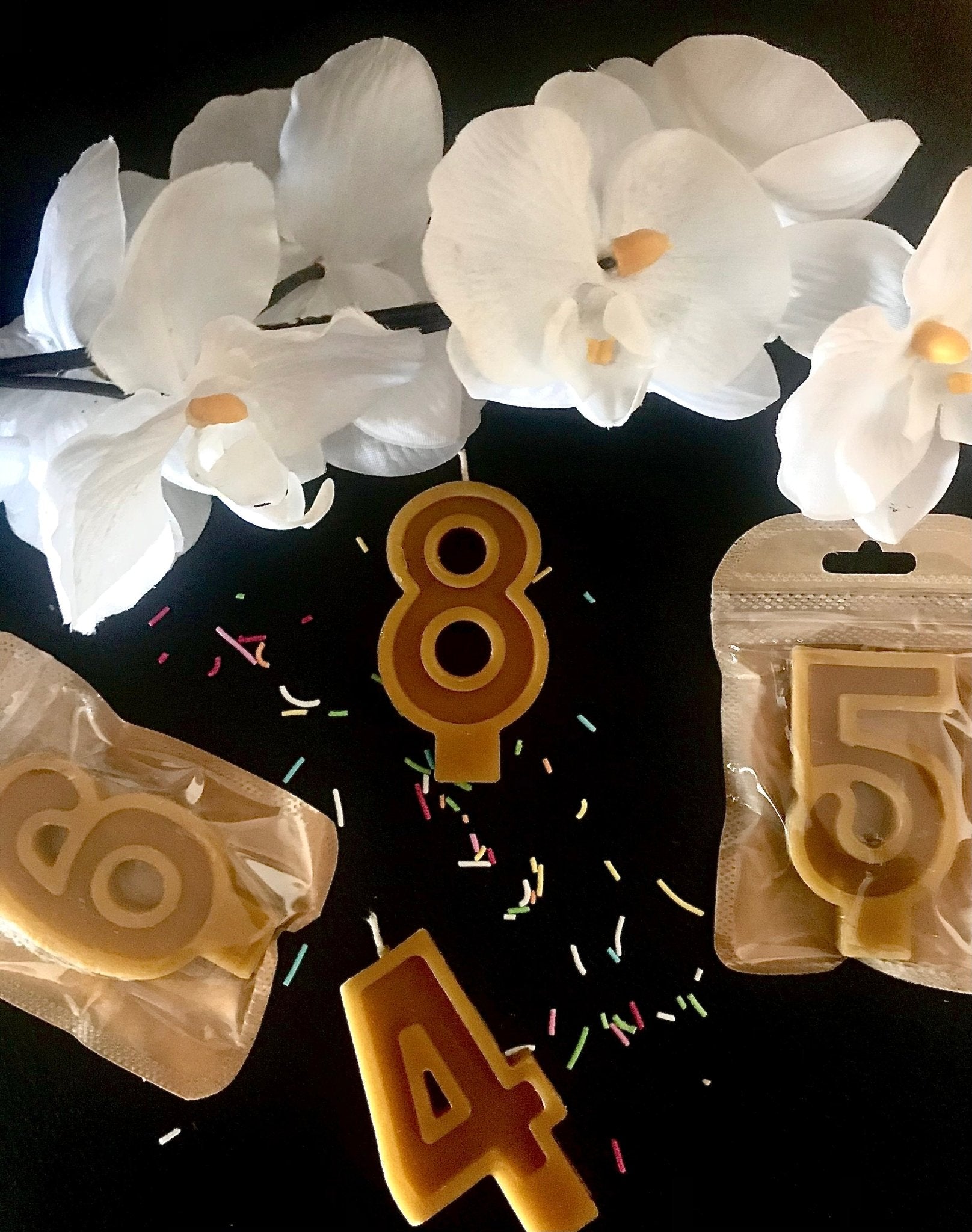 Bursdagslys i bivoks - Lev Logisk