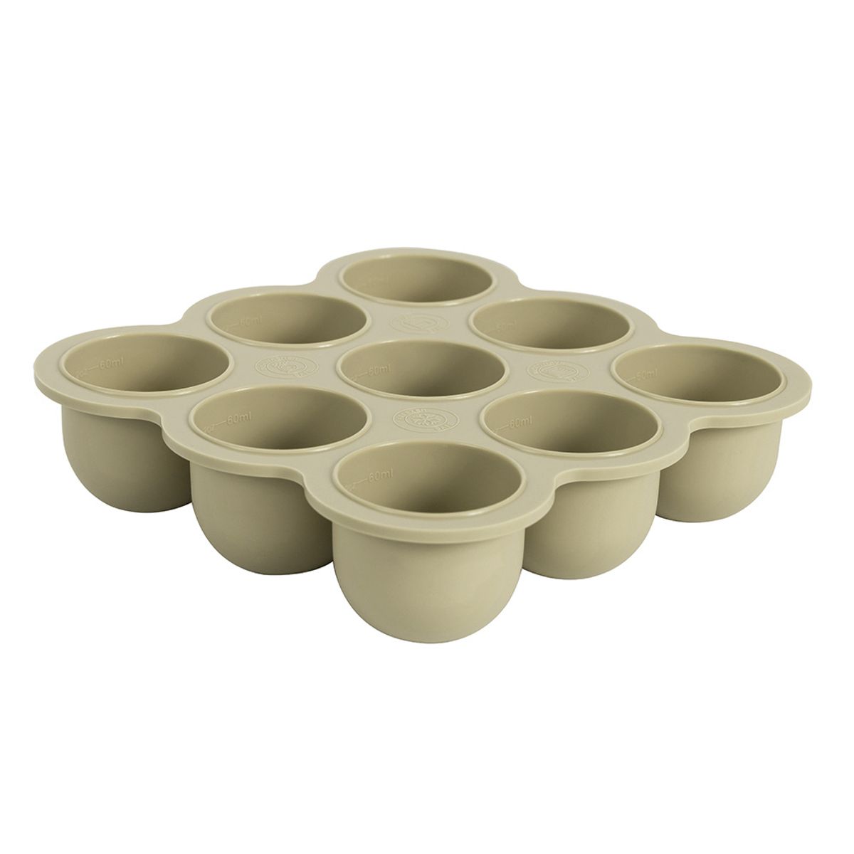 Fryse & stekeform i silikon - Pistasj - Lev Logisk