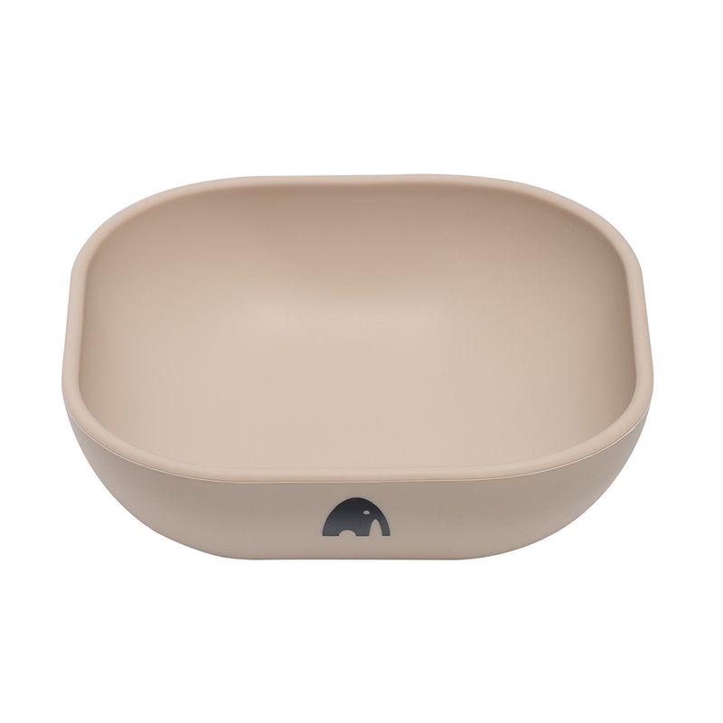 grøt/middags skål i matsikker silikon – Sand fra Lev Logisk