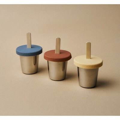 Haps MINI ispinneformer i rustfritt stål 4 - pk - velg farge - Lev Logisk