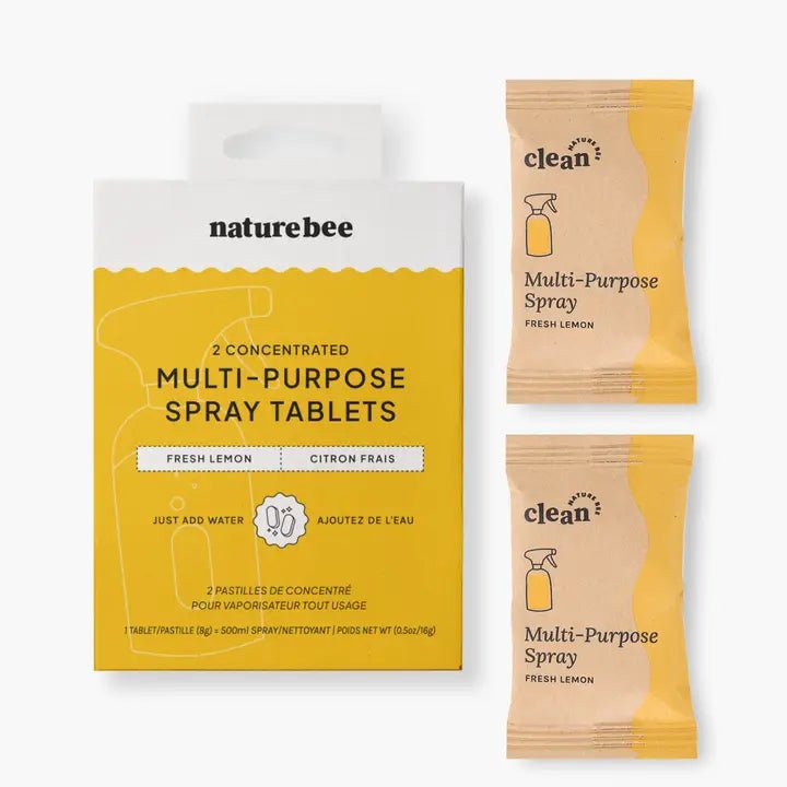 NatureBee REFILL rengjøringstabletter 2 - pk - Lev Logisk