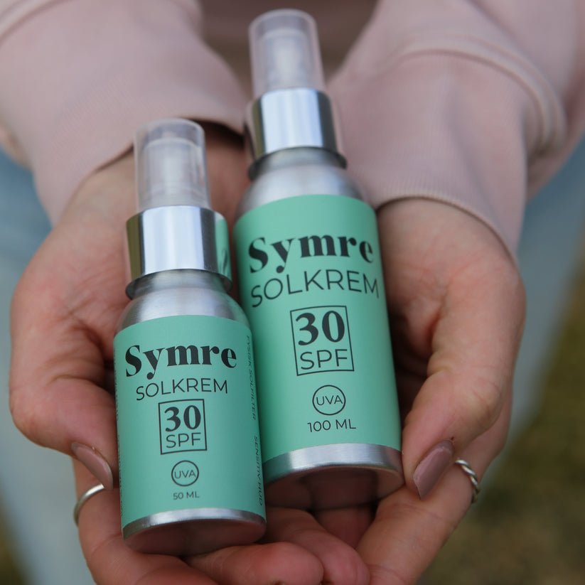 Ny! Symre solkrem spf 30 naturell - Velg størrelse - Lev Logisk
