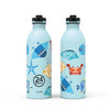 Lett drikkeflaske til barn i rustfritt stål -Sea Friends 500 ml-