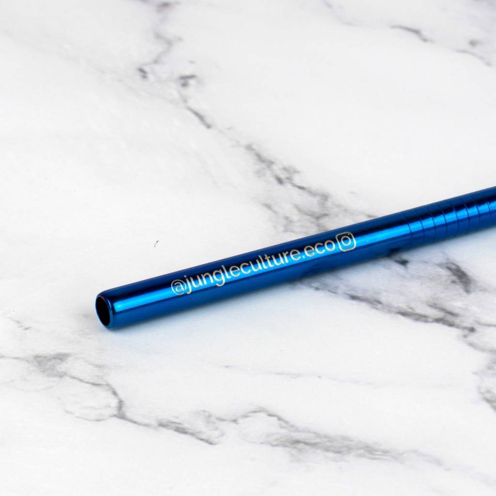 Sugerør i metall - Velg bredde og farge - Lev Logisk