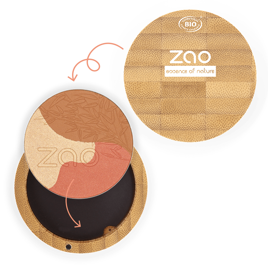 Zao Sublime Mosaic 351 Gold Medium - Lev Logisk