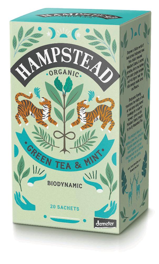 Hamstead organic tea -Lev Logisk – grønnere valg for barn, hjem og helse.