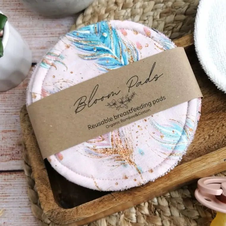 1 par Ammeinnlegg i økologisk bomull og bambus – Feathers fra Lev Logisk