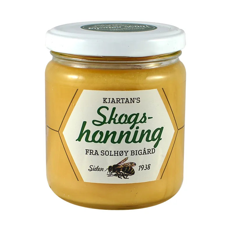 Kjartans skogshonning  STORT GLASS 750 g