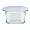 2 - pk 180 ml småbokser i silikon - Clear - Lev Logisk