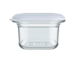 2 - pk 180 ml småbokser i silikon - Clear - Lev Logisk