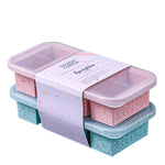 2 - pk Souper cubes silikonform 4 x 250ml Sprinkle edition fra Lev Logisk