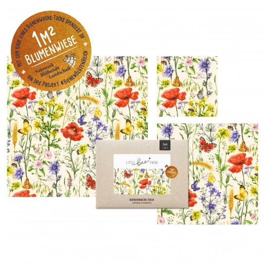 3 - pk startpakke bivoksark - Bienes drøm - Little bee fresh - Lev Logisk