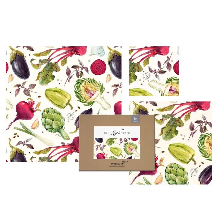 3 - pk VEGANSKE voksark - Grønnsaker - Little Bee fresh - Lev Logisk