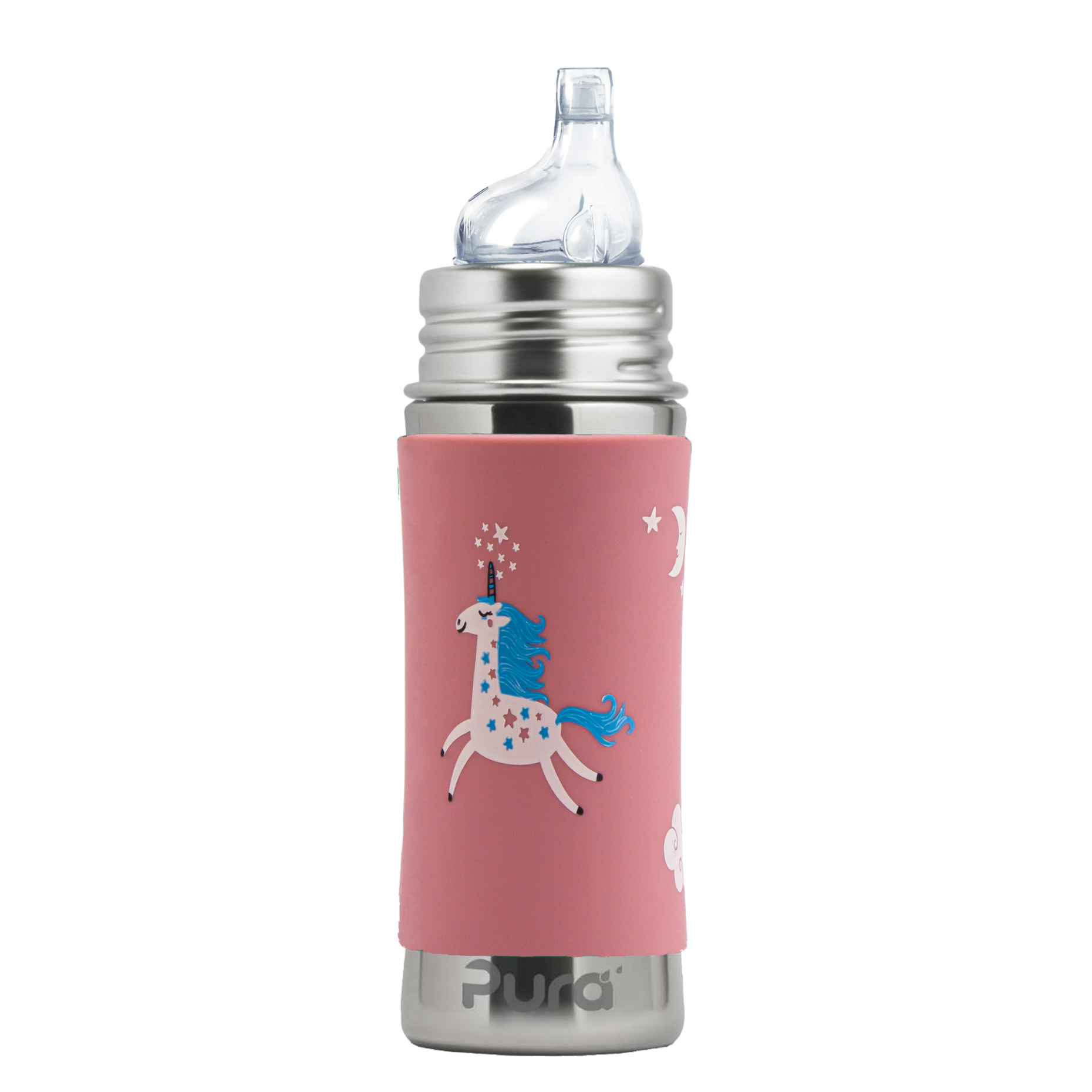 Pura Kiki sippyflaske 325 ml - Unicorn-