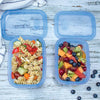 460ml sammenleggbar boks i silikon - Clear - Lev Logisk