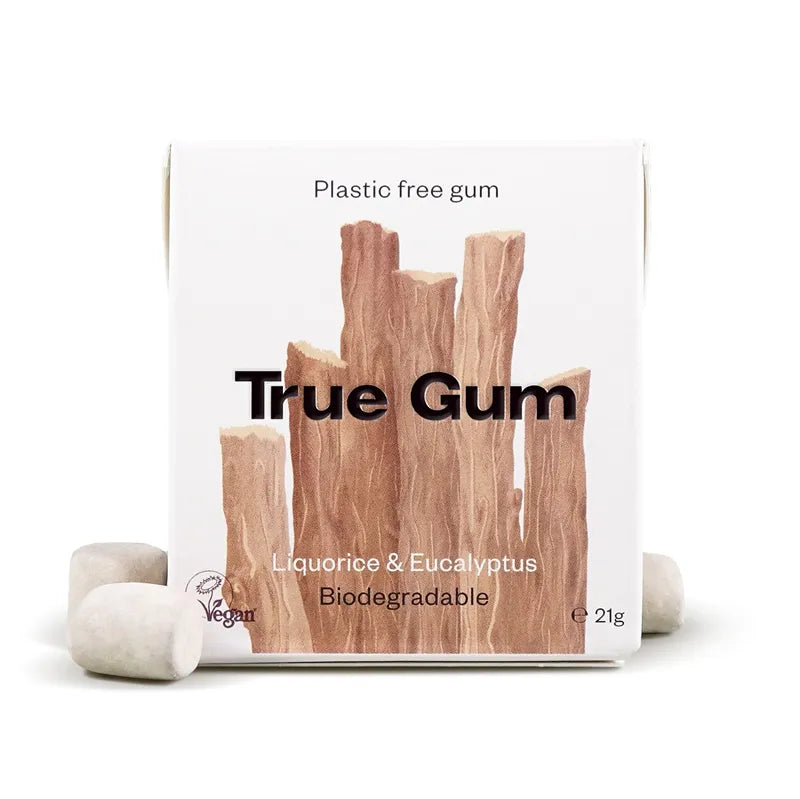 True Gum liquorice & eucalyptus tyggegummi
