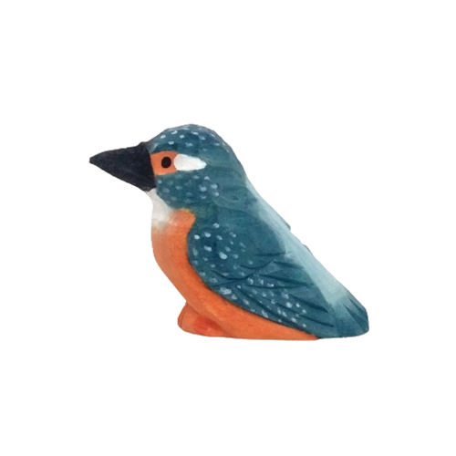 Wudimals® Kingfisher fugl i tre