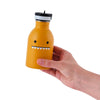 Noodoll/24 bottles drikkeflaske - Orange-brown monster-