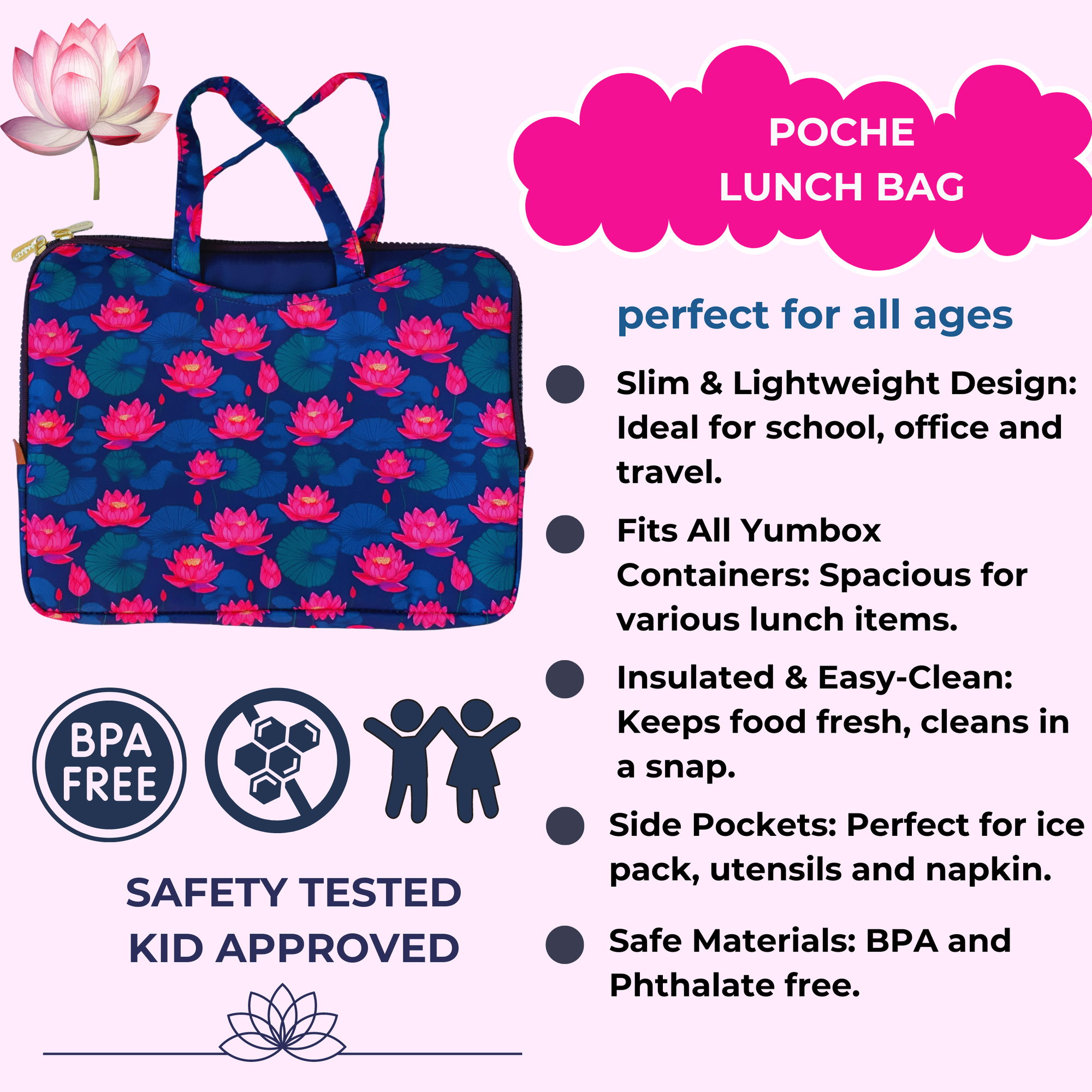 Yumbox isolerende hylse -Lotus- - Lev Logisk