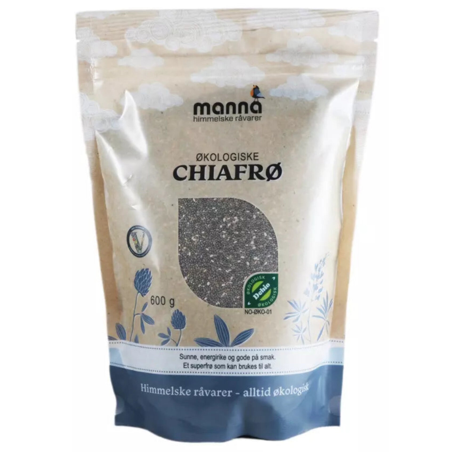 Chiafrø, 600 gram økologisk