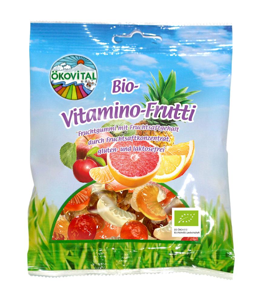 Vitamin-frutti økologisk godteri