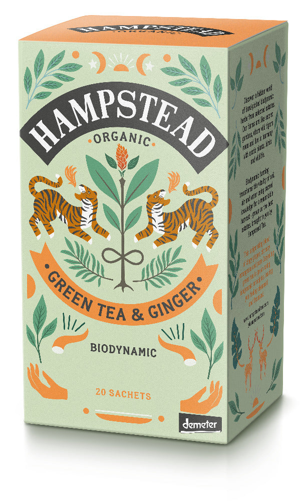 Hampstead Tea - Green tea & ginger