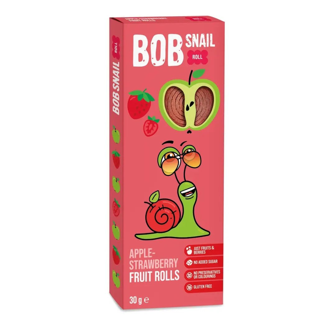 Bob Snail fruktrull -Eple og jordbær-