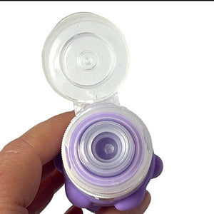 YumBox klemmeflasker i silikon 3-pk -unicorn