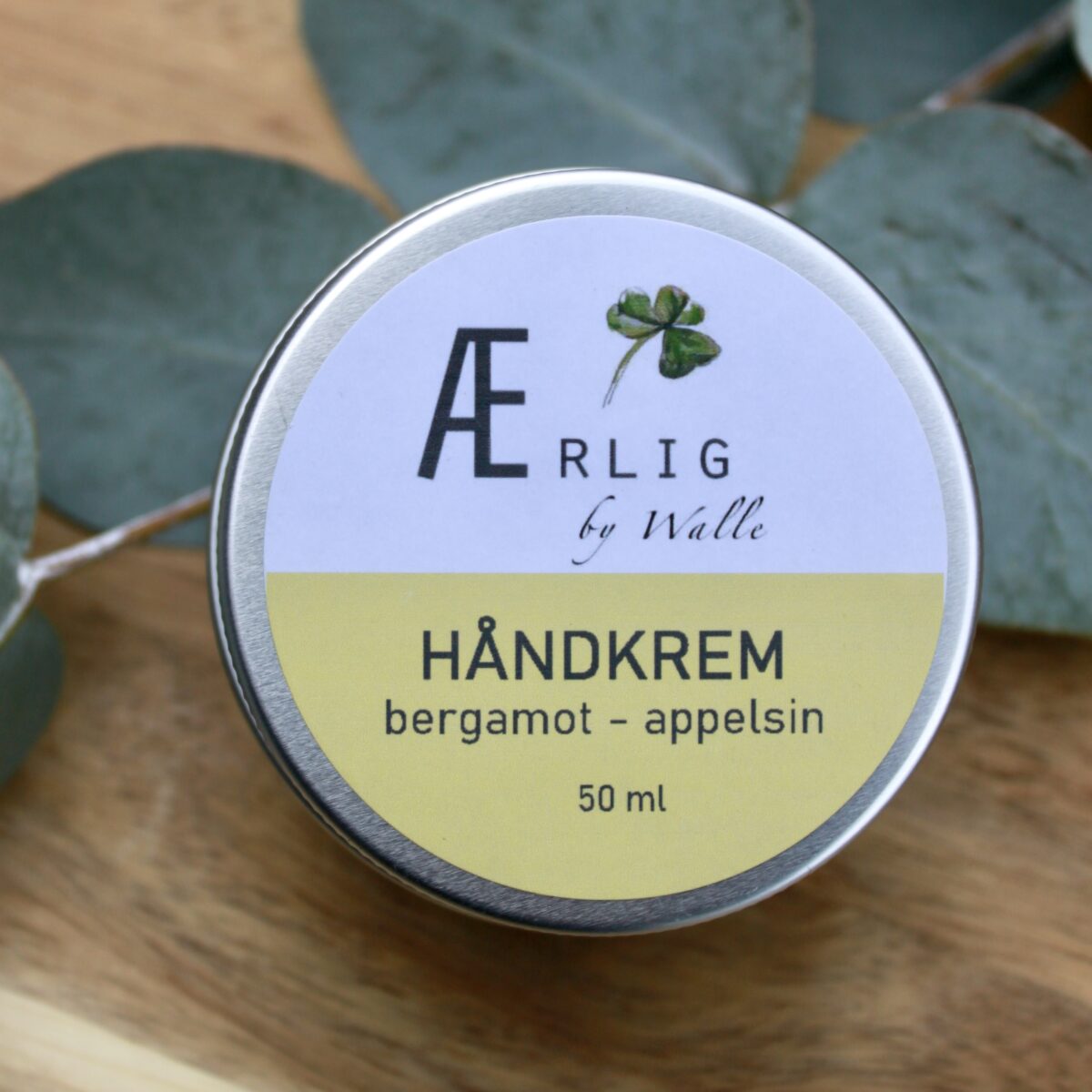 Ærlig by Walle Håndkrem 50 ml - Lev Logisk