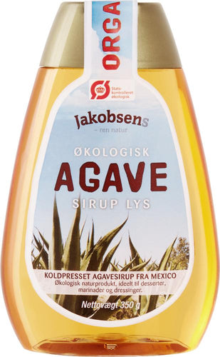 Jakobsens økologisk agavesirup 350 gram