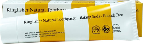 Kingfisher baking soda tannkrem uten fluor 100 ml