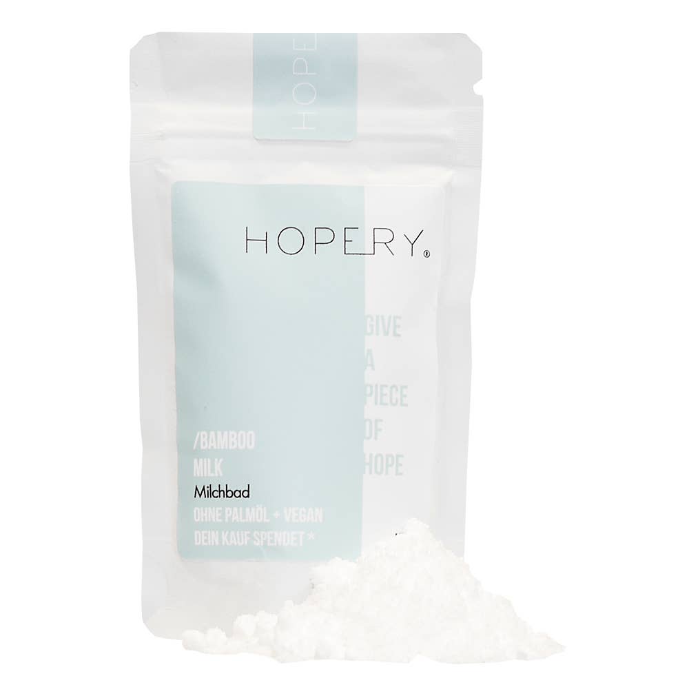 Bamboo Milk Bath - small - 70g fra Lev Logisk