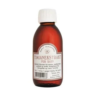 Bioflora timianekstakt barn 200 ml - Lev Logisk