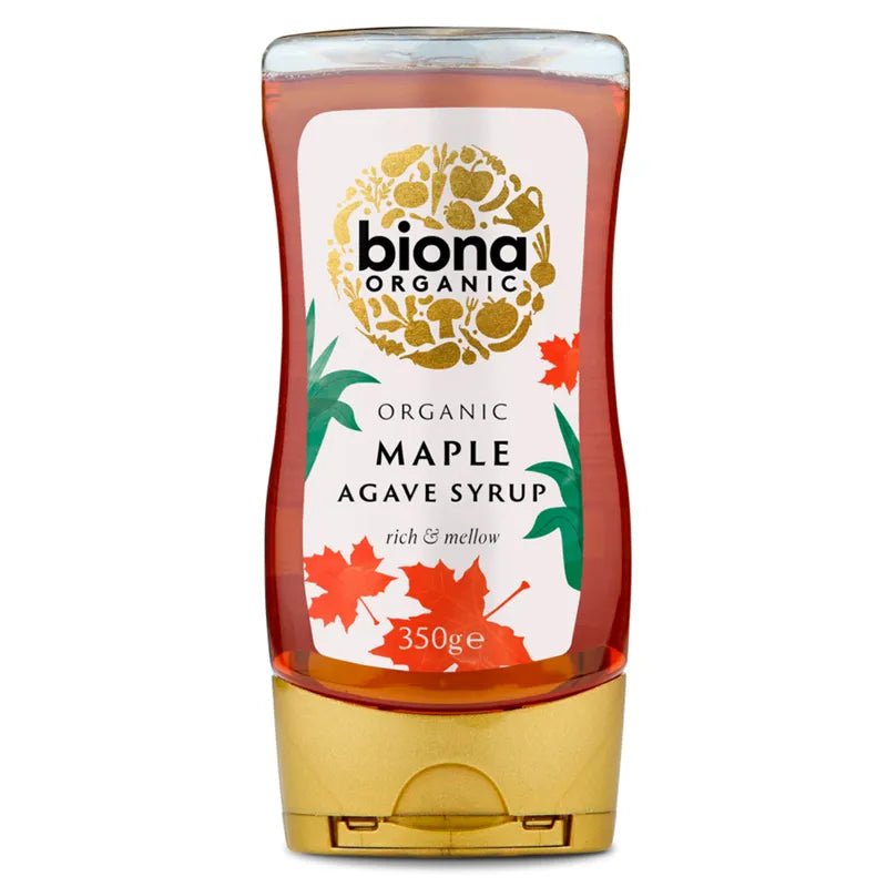 Biona Organic Maple Agave Syrup 350 g fra Lev Logisk