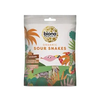 Biona Sour snakes - Lev Logisk