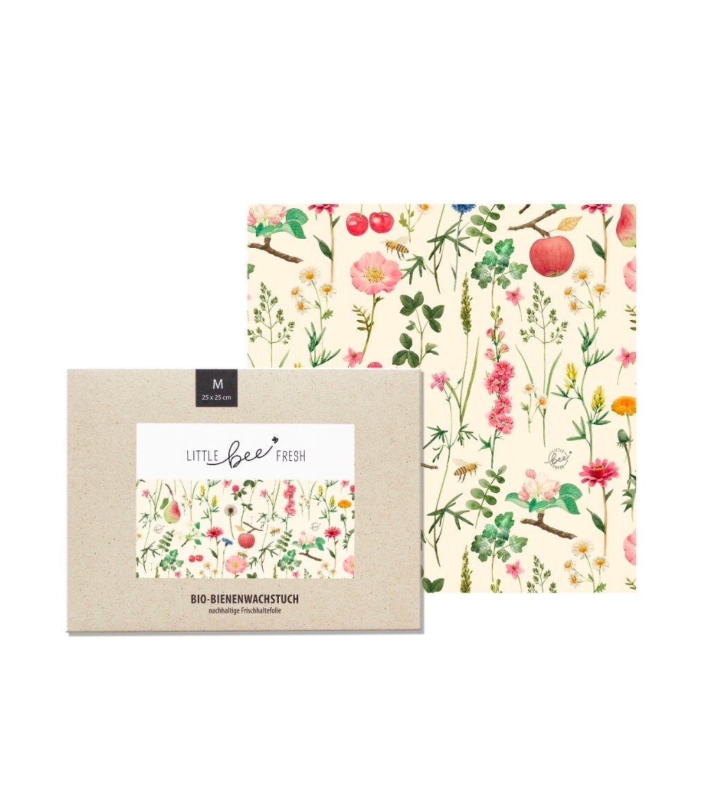 Bivoksark -Medium- Frukt og blomster- fra Lev Logisk