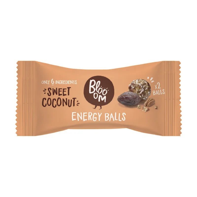 Blooom energy balls søt kokos - Lev Logisk
