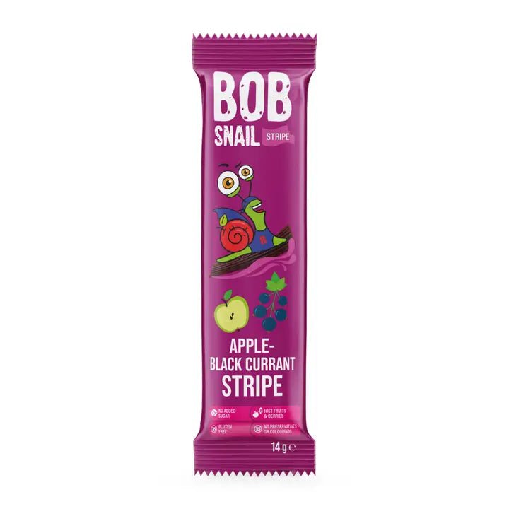 Bob Snail frukt - stripe - Eple og solbær - Lev Logisk