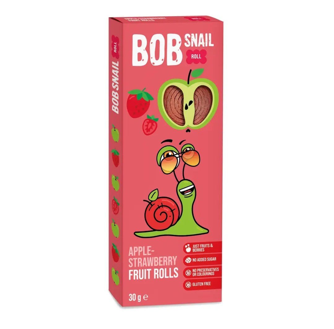 Bob Snail fruktrull - Eple og jordbær - Lev Logisk