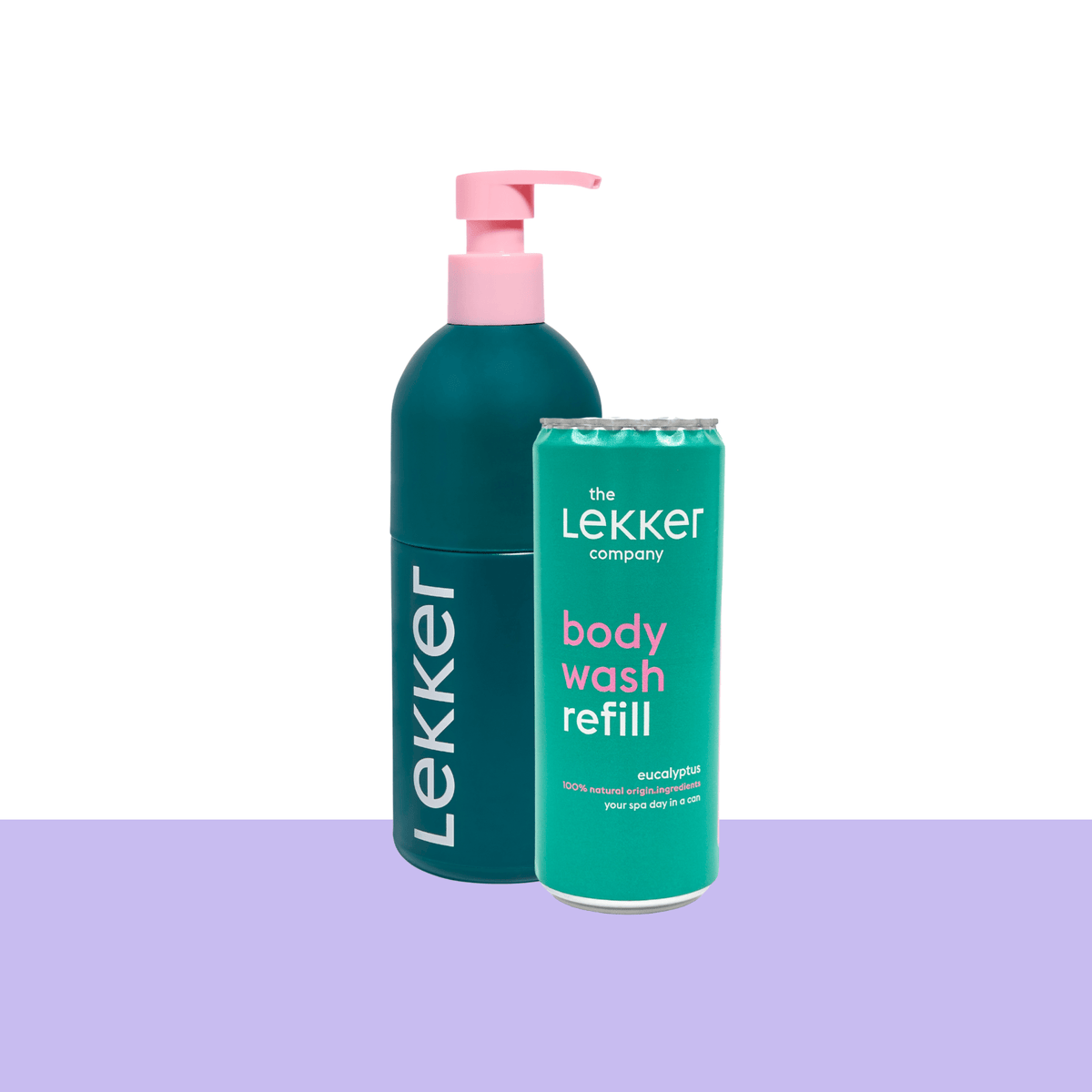 Body Wash Refill Starter – Eukalyptus fra Lev Logisk