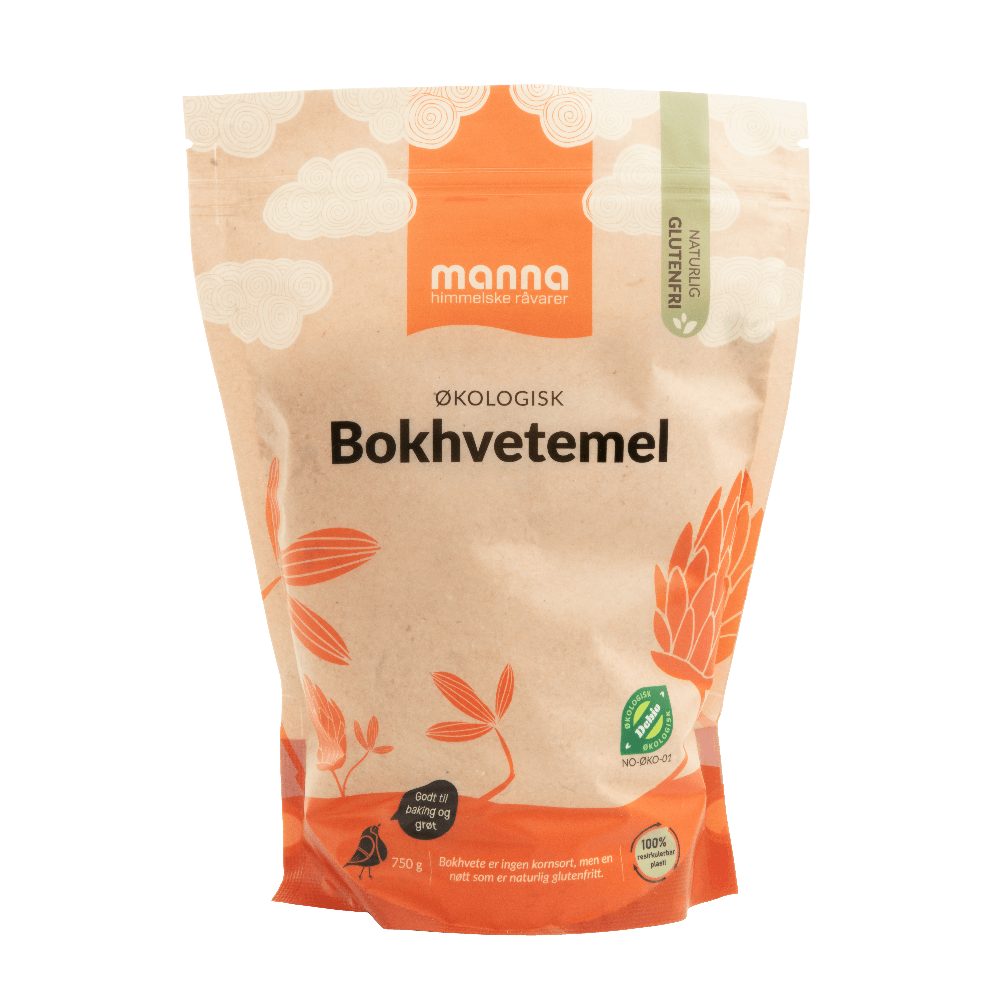 Økologisk bokhvetemel 750 g