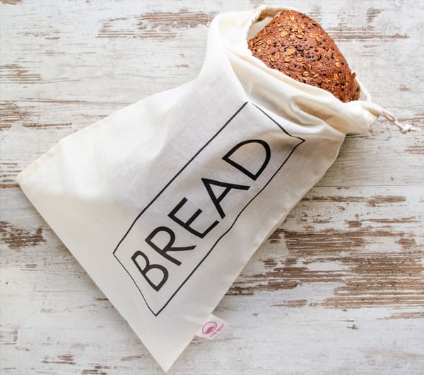 Brødpose økologisk bomull - BREAD - Lev Logisk