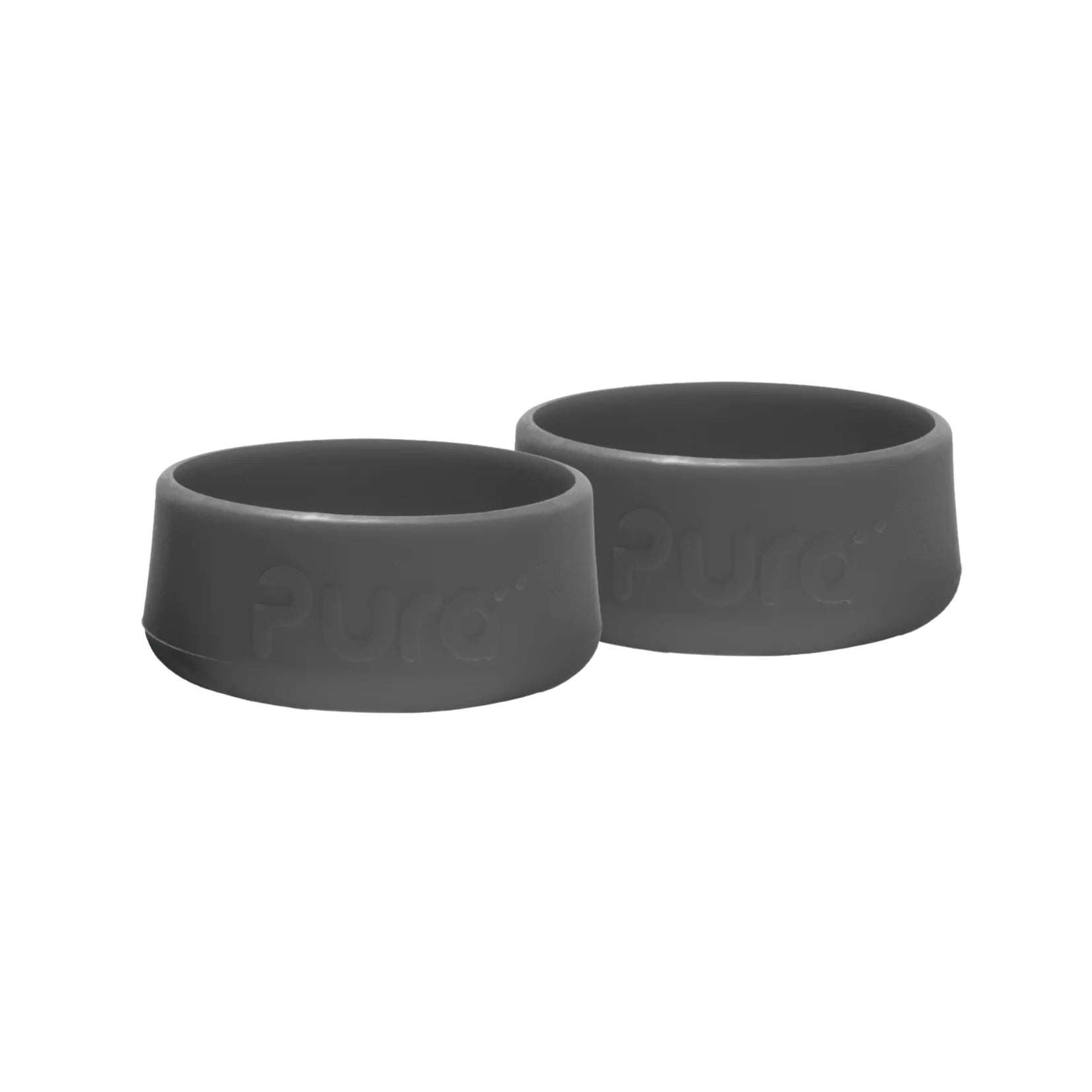 Bumpers for Kiki tåteflasker 2 - pk - sorte - Lev Logisk