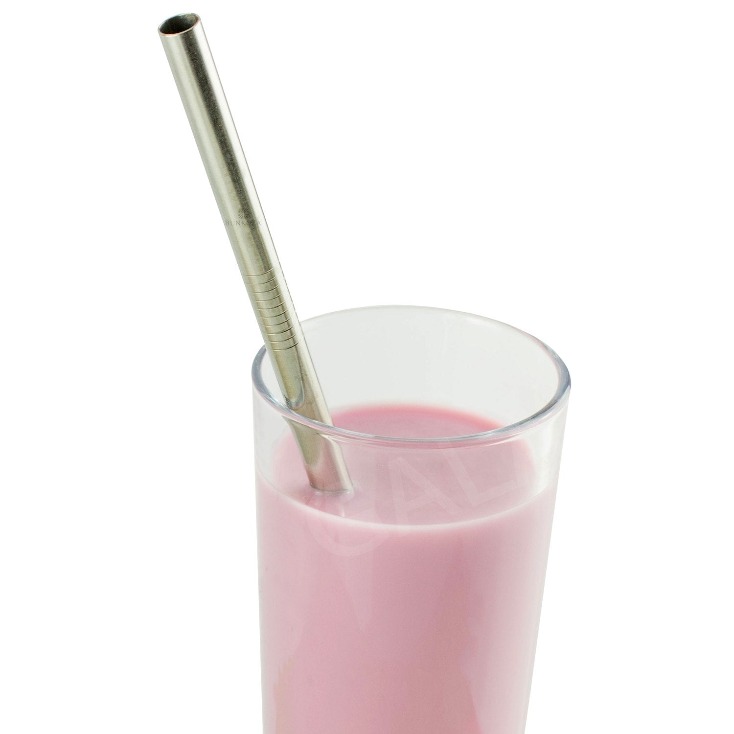 Bunkoza smoothiesugerør 6 - pk - Stål - fra Lev Logisk
