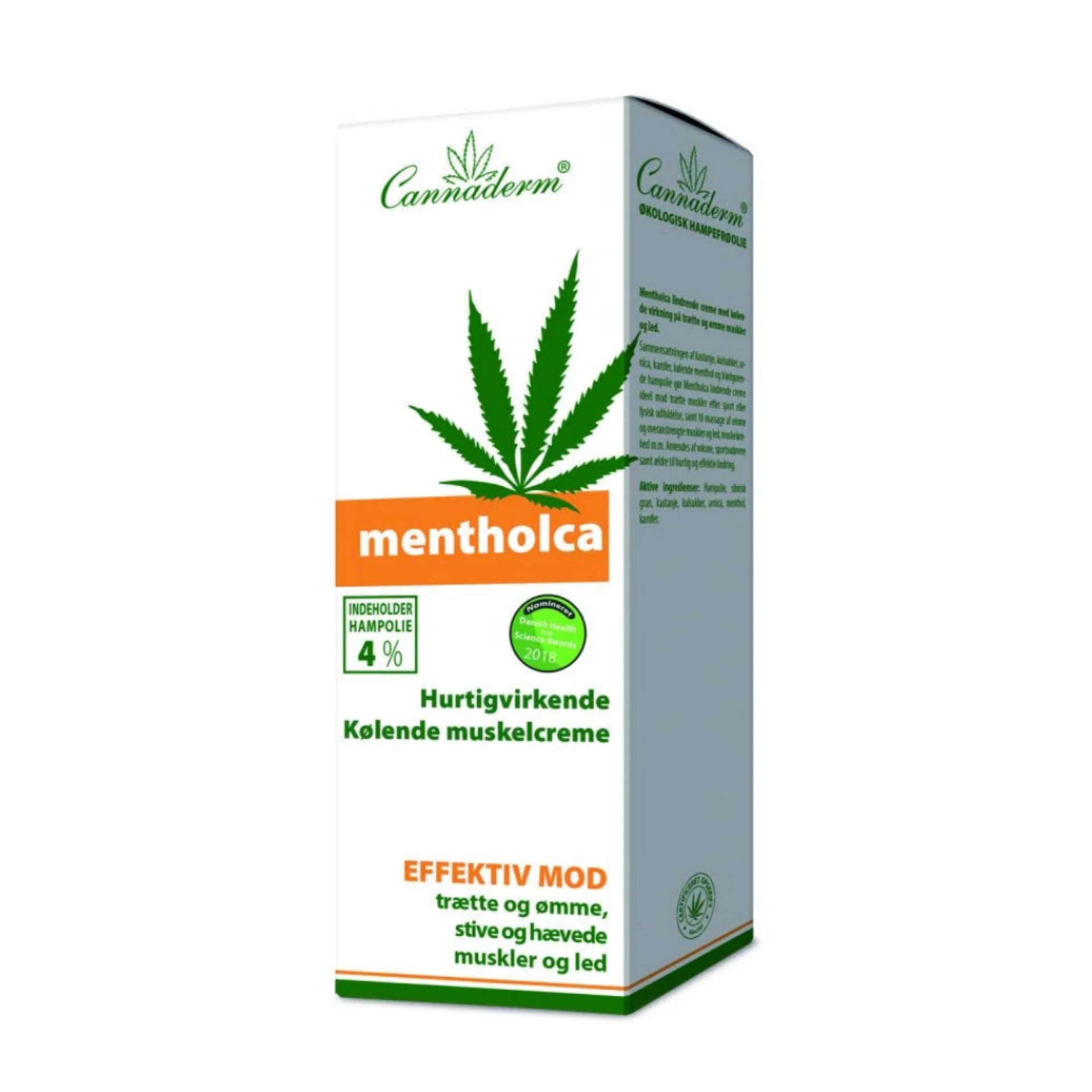 Cannaderm kjølende muskelkrem 200g - Lev Logisk