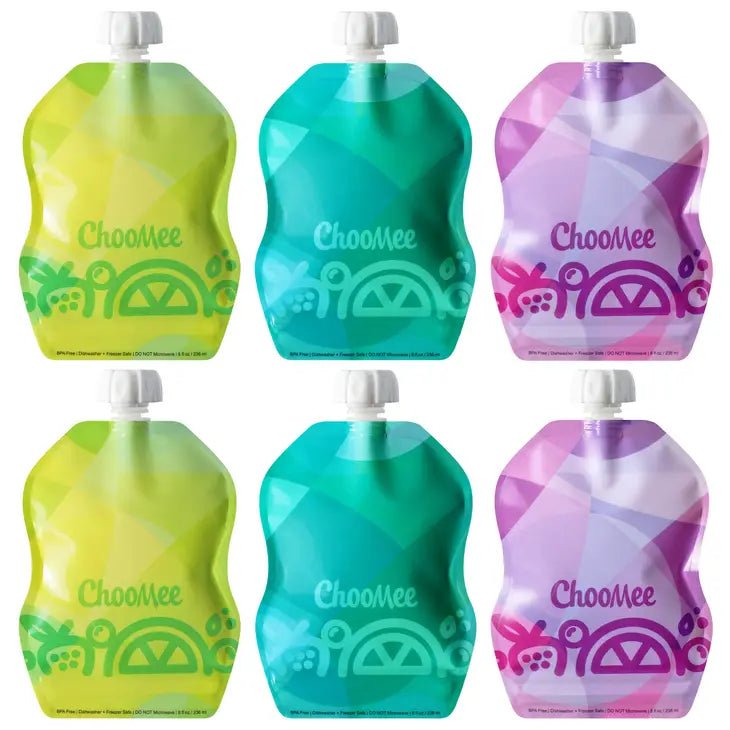 ChooMee store smoothieposer 6 pk - Tropicolor - Lev Logisk