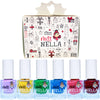 Christmas Glitter pakke med 6 stk neglelakk fra Lev Logisk