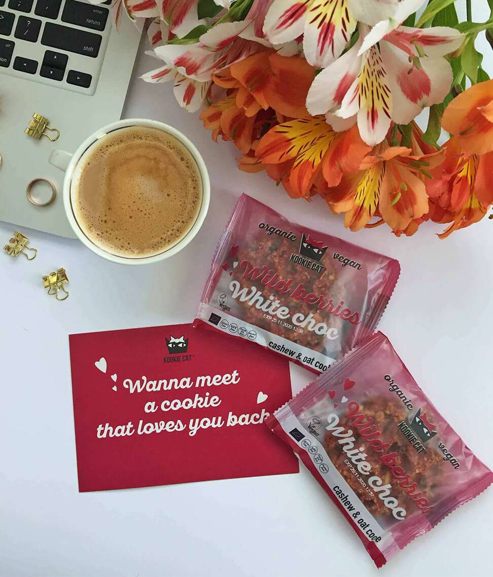 Cookie - Wild berries - 50 g fra Lev Logisk